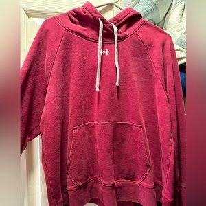 Red Under Armor Hoodie